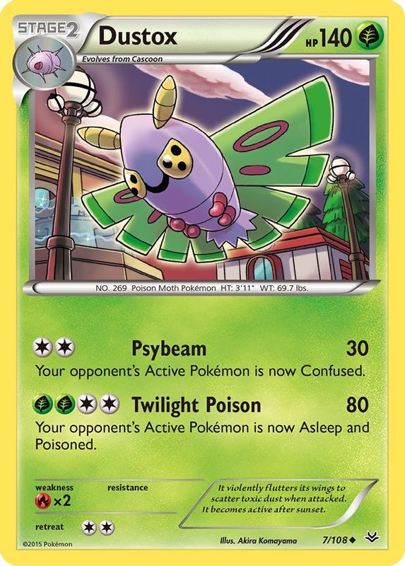 Dustox (7) - 7/108 - Uncommon