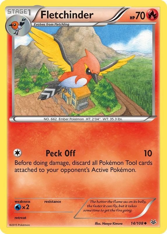 Fletchinder - 14/108 - Uncommon