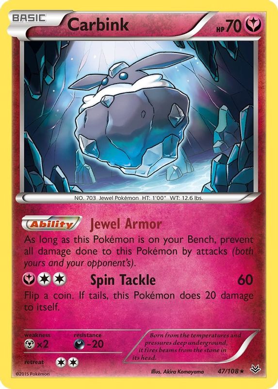 Carbink - 47/108 - Rare