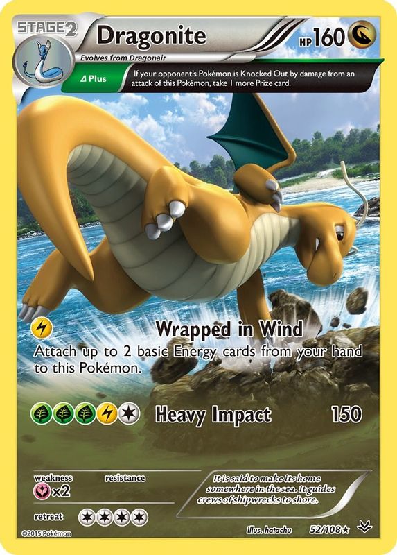 Dragonite (52 Delta) - 52/108 - Holo Rare