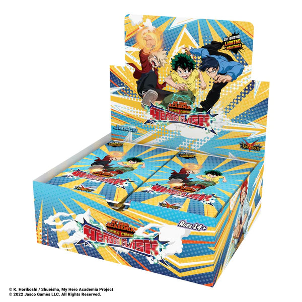 My Hero Academia Heroes Clash Booster Box 1st Edition